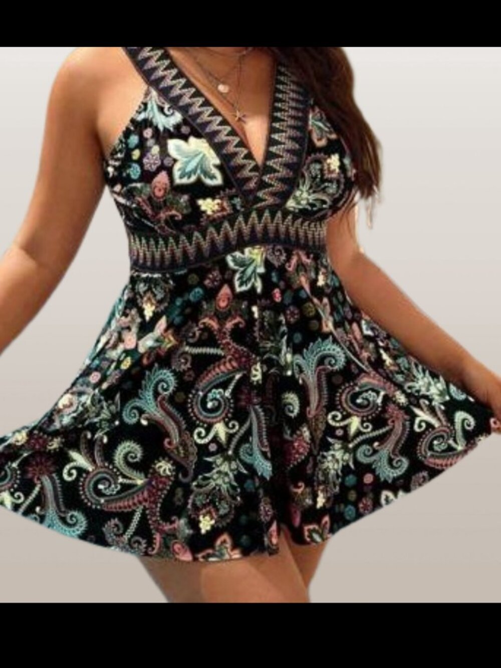 Plus Size 2pc Swim Dress NWT